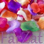 Petale trandafir colorate - imagine 5