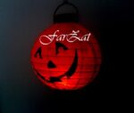 Lampion decorativ cu bec - Halloween