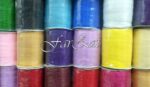 Banda organza 1 cm - 500 yards - imagine 3