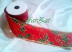 Panglica decorativa din catifea 4cm - 6cm - imagine 2