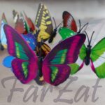 Fluturasi pe betisoare - 7 x 5 cm