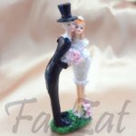 Figurina pentru tortul miresei cod 78 - imagine 3