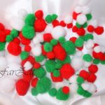 Set decoratiuni pom pom