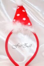 Caciulita Mos Craciun pe cordeluta - imagine 2