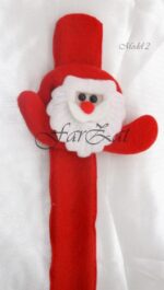 Bratara Mos Craciun cu luminite - imagine 3