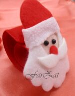 Bratara Mos Craciun cu luminite - imagine 2