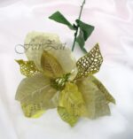 Decor floare Craciunita cod 5