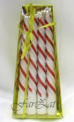 Lumanari spiralate cu sclipici - imagine 3