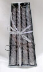 Lumanari spiralate cu sclipici - imagine 4