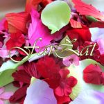 Flori textile decorative