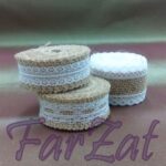 Banda iuta decorativa - Model 1-2