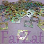 Paiete de cusut cu forma patrata si un cerc in mijloc cod 42 - imagine 4