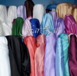 Tesatura saten gros | Material saten extra ivoire - imagine 4