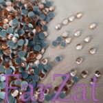 Strasuri de lipit somon 5 mm - SS 20