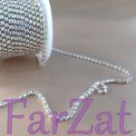 Sirag custrasuri alb cristal cu AB - 4 mm SS 18 - imagine 3