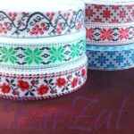 Panglica ripsata - motive traditionale