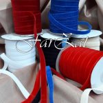 Panglica din catifea - 1 cm