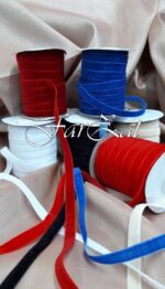 Panglica din catifea - 1 cm