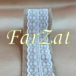 Banda iuta decorativa cu dantela - imagine 6