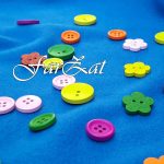 Nasturi colorati din lemn - Cod 1 - Cod 10