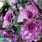 Broderie cu flori 3D - imagine 2