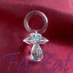 Figurina forma suzeta din semicristal - imagine 2