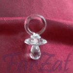Figurina forma suzeta din semicristal - imagine 3