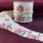 Panglica decorativa - motiv floral