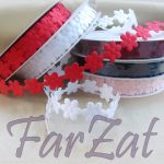 Panglica ornamentala cu flori - 23 metri