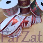 Banda ornamentala Craciun - 4 cm - imagine 2