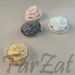 Brosa metalica - Model trandafir