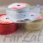 Banda decoratiuni model plasa - 4 cm