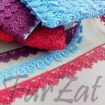 Aplicatie dantela colorata - Model 1 - 3