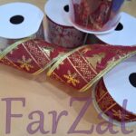 Banda ornamentala Craciun - 5 cm