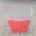 Cornet pentru flori - model snur martisor - imagine 2