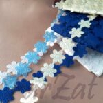 Aplicatie ornamentala cu flori - la metru