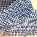 Banda cu cristale - albastru