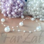 Sirag de perle 12 / 3 mm - rola 25 m