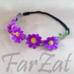 Bentita elastica cu flori - cod 2 - imagine 3