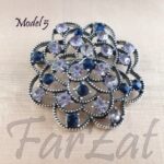 Brose cu strasuri - Model 1 - 7 - imagine 2