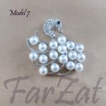 Brose cu strasuri - Model 1 - 7 - imagine 3