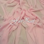 Material voal chiffon roz