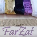 Aplicatii textile cu paiete patrate - Cod 67