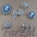 Brose cu strasuri - Model 8 - 14