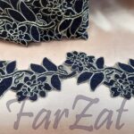 Aplicatie textila cu flori - Cod 231