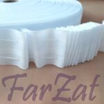 Rejansa alba pentru perdele - 4 cm - imagine 3