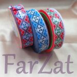 Panglica motive traditionale 2 cm - Cod 17