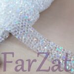 Aplicatie hotfix cu strasuri cod 141 - 1,5 cm - imagine 3