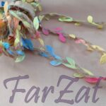 Sfoara iuta cu frunzulite colorate - imagine 2