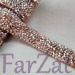 Aplicatie hotfix cu strasuri cod 141 - 1,5 cm - imagine 4